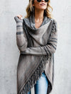 Loose Pockets Long Sleeve Knitted Cardigan Sweaters