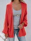 Loose Open Front Kimono Cardigan Long Sleeve Sweater - BelleChloe