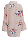 Loose Lace Hollow Floral Open Front Cape Casual Cardigan - BelleChloe