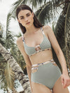 Printed Design Beach Vacation Double Wear Swimsuit - BelleChloe