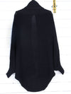 Casual Long Kintted Batwing Sleeves Oversized Sweater Cardigan - BelleChloe