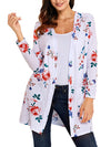 Loose Open Front Kimono Cardigan Long Sleeve Sweater
