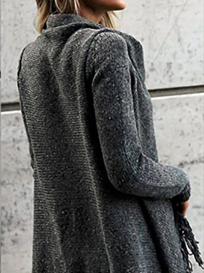 Tassel Sweater Large Size Coat Sweater - BelleChloe