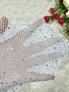 Sexy Women Crystal Diamond Shine Fishnet Stockings - BelleChloe