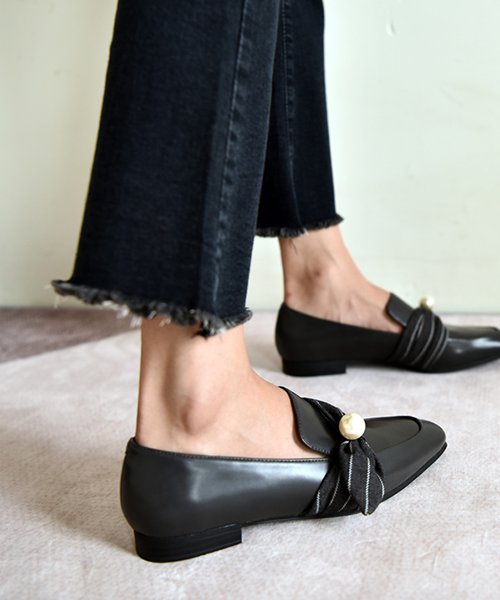【HIGT QUALITY】 Small Size Womens Comfortable Smooth Cow Leather Loafers - BelleChloe